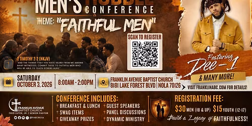  Men's Huddle Conference 2026 | Faithful Men