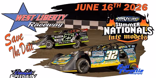 DIRT Car Summer Nationals Late Modes @ West Liberty