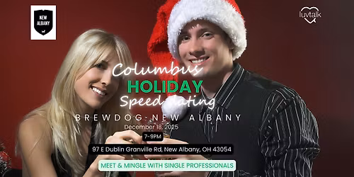 Columbus Holiday Speed Dating + Toy Drive Mixer