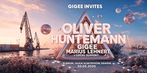 PLENUM x Oliver Huntemann with GIGEE Invites