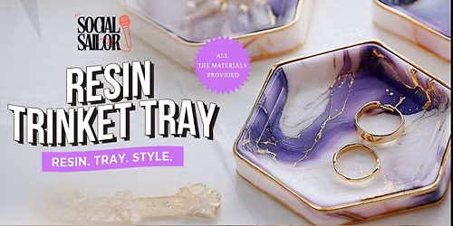 Resin Trinket Tray Date - Delhi NCR