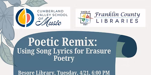 Poetic Remix: Using Song Lyrics for Erasure Poetry