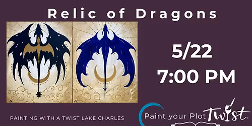 Bookish Paint Night | Relic of Dragons