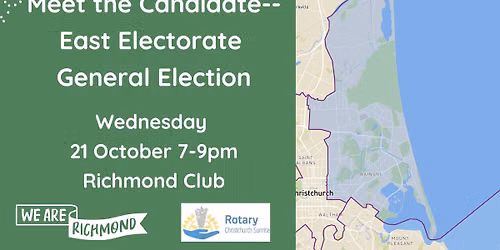 Meet the Candidates- East Electorate General Election