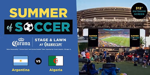 Summer of Soccer: Argentina vs. Algeria