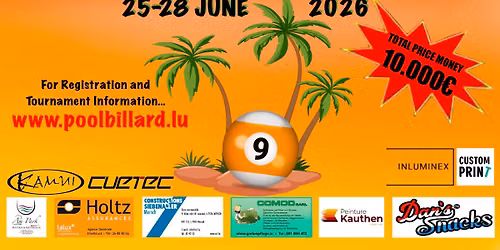 THE 9-BALL SUMMER-CUP 2026