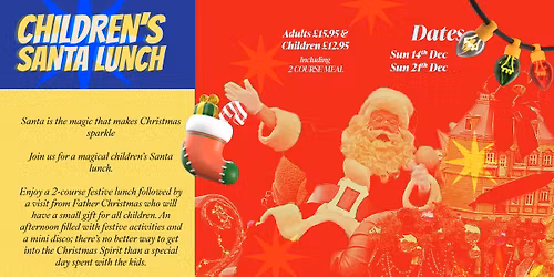 Children's Santa Lunch \ud83c\udf85