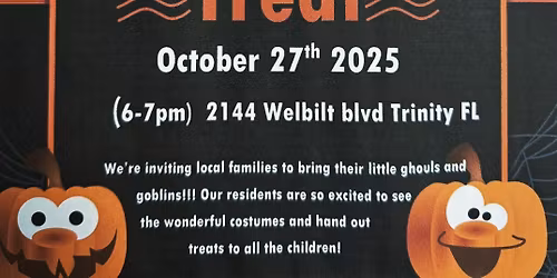 Trunk or Treat - Trinity Rehab