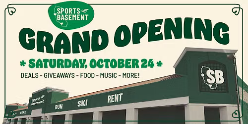 Sports Basement Rocklin Grand Opening!