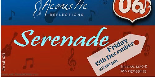 Acoustic Reflections + Serenade, Live @ Route 06