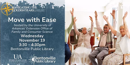 Navigating the Golden Years: Move with Ease - Seminars for Older Adults and their Caretakers