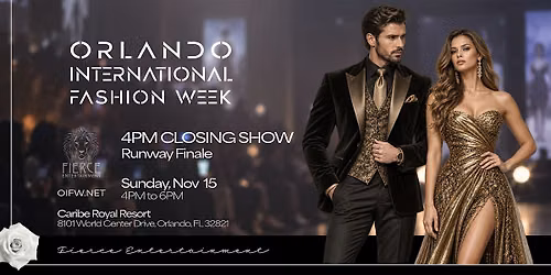 OIFW Fall 2026: 4PM Closing Show Runway Finale