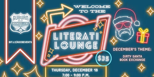 Literati Lounge: Dirty Santa!