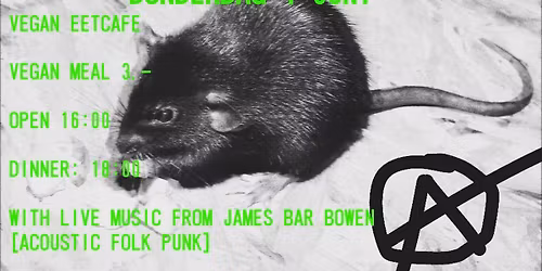vegan eetcafe met live music