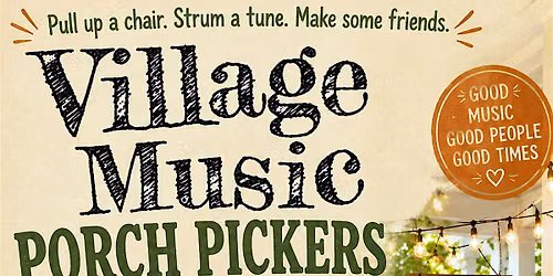 Porch Pickers - Weekly String Jam