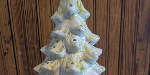 Vintage tree painting