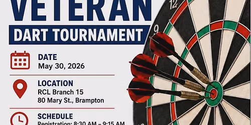 Dart Tournament - Support a Veteran