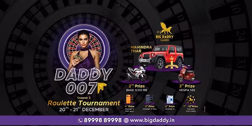 DADDY 007 \u2013 Season 3 Roulette Tournament