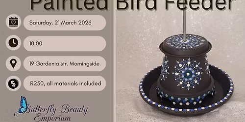Painted Bird Feeder Workshop