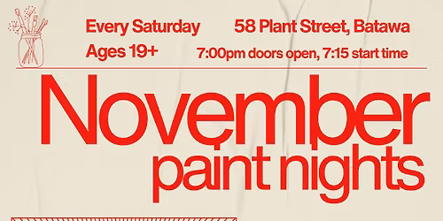 Adult Paint Night at Paragon Batawa