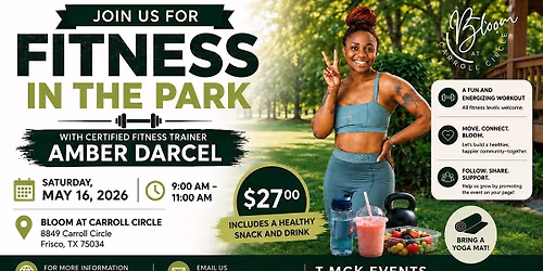 Fitness in the Park w\/ Root'd with Amber