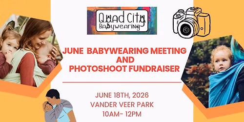 June Babywearing Meeting and Photoshoot Fundraiser 