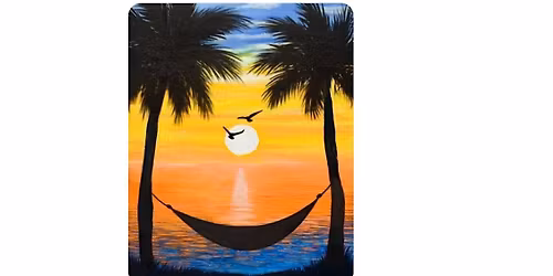 Calgary\u2019s Paint & Sip Experience at Raw Canvas: Level 1 - Easy