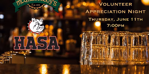 Volunteer Appreciation Night!