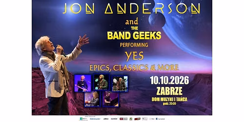 JON ANDERSON AND THE BAND GEEKS koncert w Zabrzu, DMiT