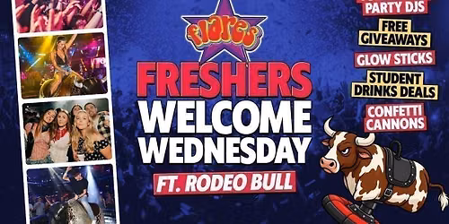 Freshers Welcome Wednesday - Rodeo Bull Special \ud83d\udc02\ud83d\udd7a