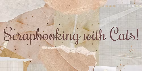 Scrapbooking with Cats!