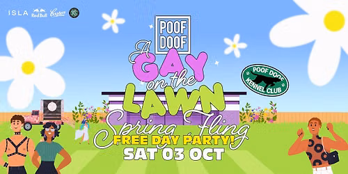 A GAY ON THE LAWN SPRING FLING (FREE DAY PARTY) - Sat 3rd October