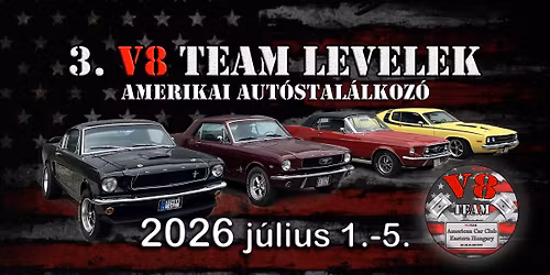 3.V8 Team Levelek Amerikai aut\u00f3stal\u00e1lkoz\u00f3