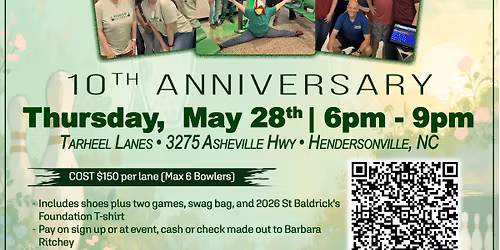Strikeout Childhood Cancer 10th anniversary