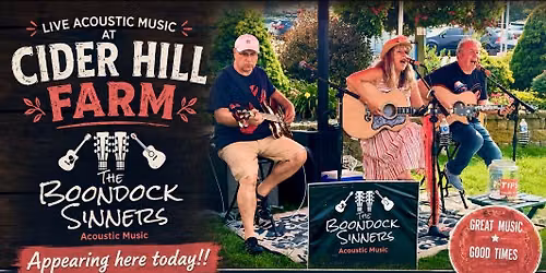 Cider Hill Farm hosts The Boondock Sinners