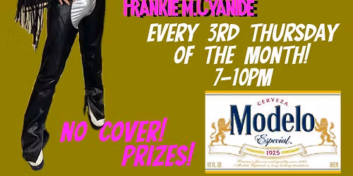 Drag Bingo with Frankie M. Cyanide at Three Sheets