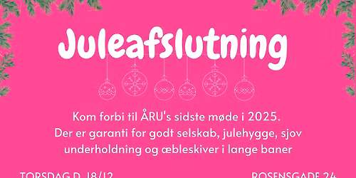 Juleafslutning