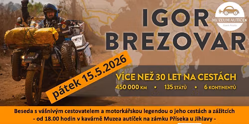 Beseda s cestovatelem Igorem Brezovarem