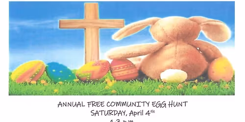 Annual Free Community Egg Hunt