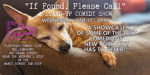 If Found Please Call: A Stand-Up Comedy Show