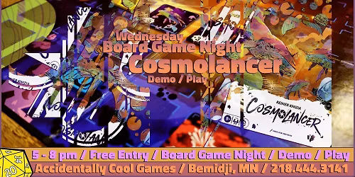 Cosmolancer Demo \/ Play [Wednesday Board Game Night]