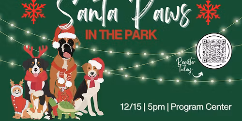 Santa Paws in the Park