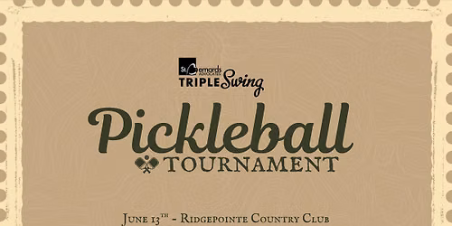 Triple Swing Pickleball Tournament \ud83d\udc0a