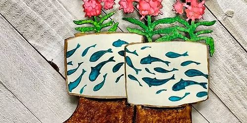 Alcohol Ink on Metal