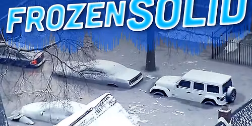 Parking Trapped Under Ice with Foundation