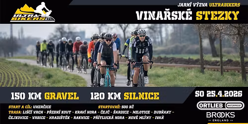 VINA\u0158SK\u00c9 STEZKY - 150\/120km V\u00fdzva pro gravely\/silni\u010dn\u00ed kola