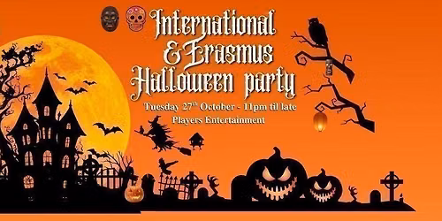 International & Erasmus Halloween Party | Coventry & Warwick Freshers 2026