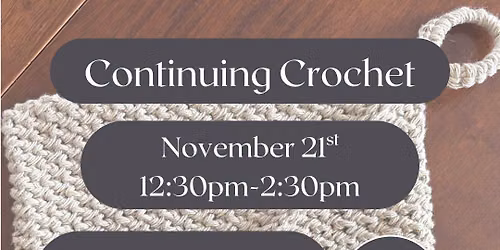 Continuing Crochet Potholder