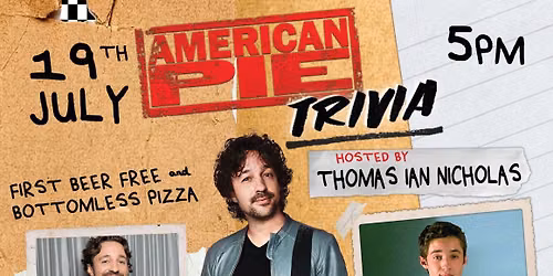 AMERICAN PIE TRIVIA NIGHT & LIVE CONCERT