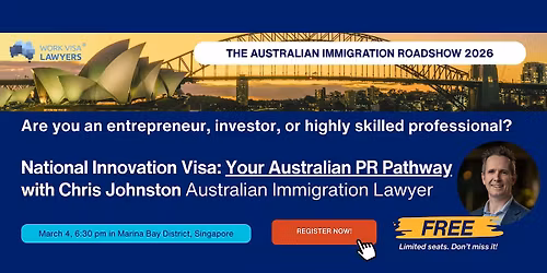 Australia's National Innovation Visa (NIV) FREE SEMINAR
